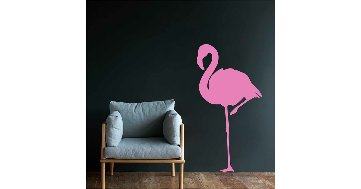 Stickers Flamant Rose Autocollant Muraux Et Deco